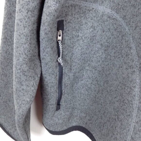 The North Face Gordon Lyons F/Z Sweater Jacket Size XL Heathered Gray - Picture 4 of 8